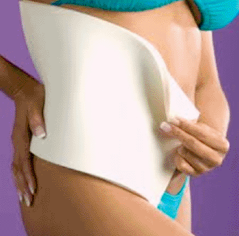 Image: Epi-Foam postoperative compression foam (Photo courtesy of Biodermis).